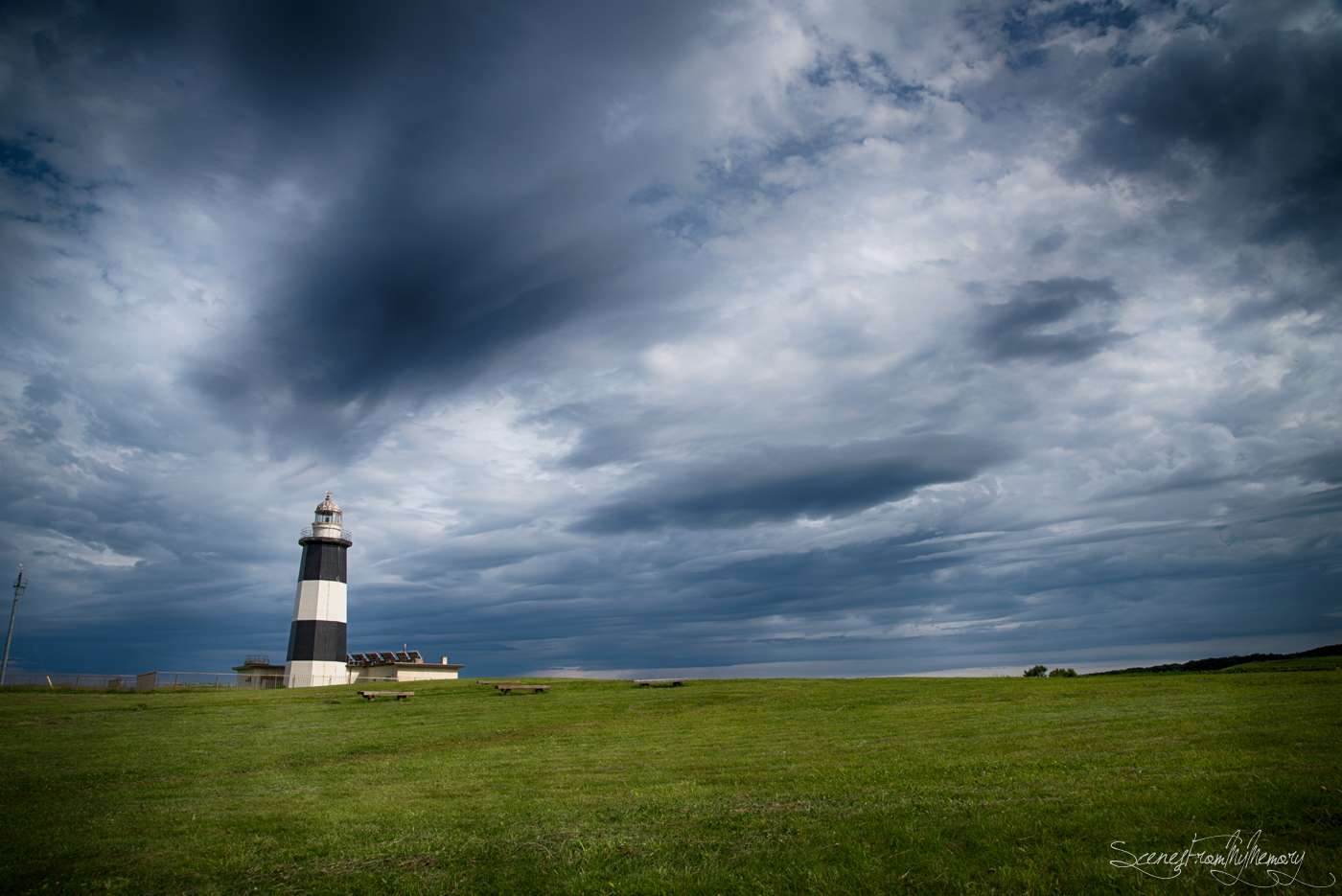 Lighthouse Under The Northern Sky