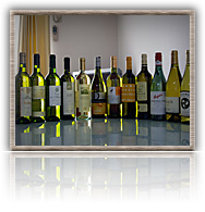 12Wines on a table